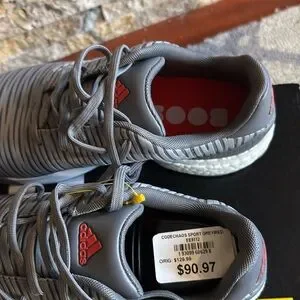 Adidas CodeChaos Golf Shoes - Gray with Red Accents Adidas - Brandclub - adidas Men main image 3